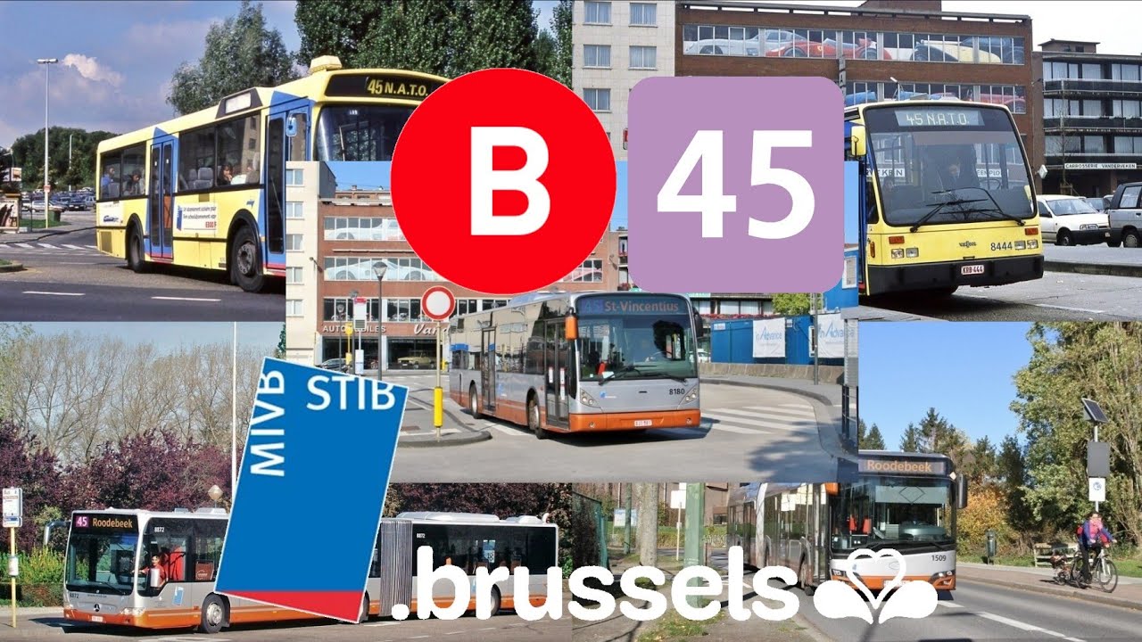LIGNE : Bus 45 De La STIB