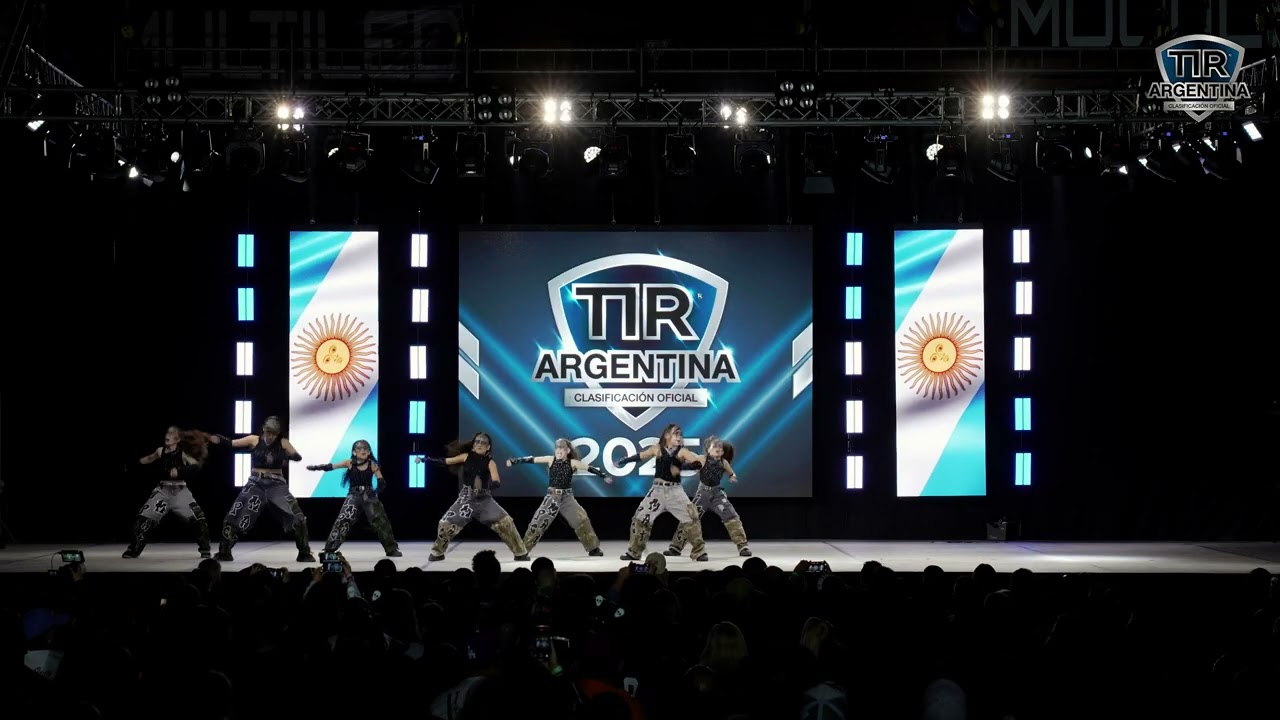 Josefina Romano TIR 2025 . The impact crew subcampeón infantil Á 