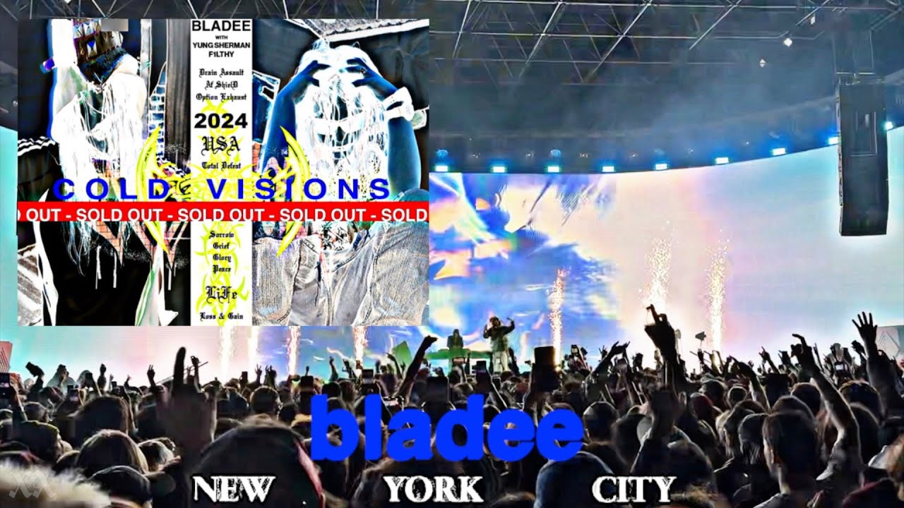 Bladee - COLD VISIONS TOUR (Live in New York) FULL SET 10/17/24