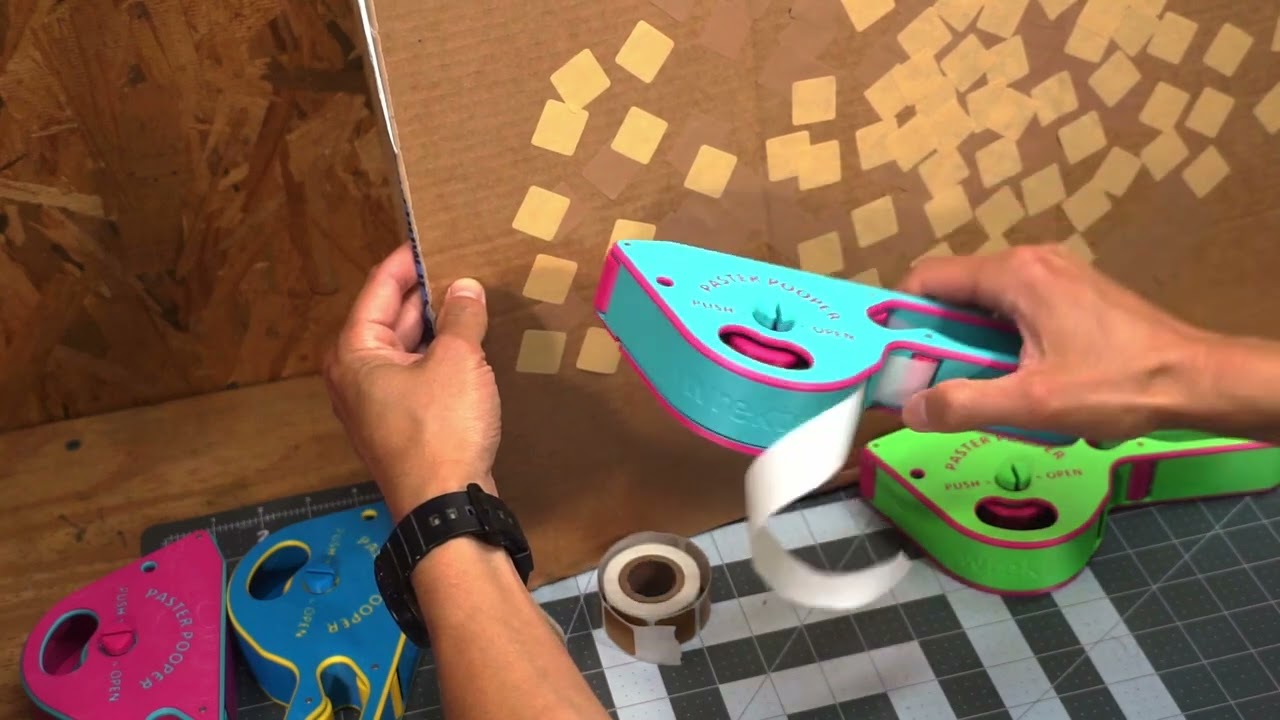 How to use the Paster Pooper Paster Gun