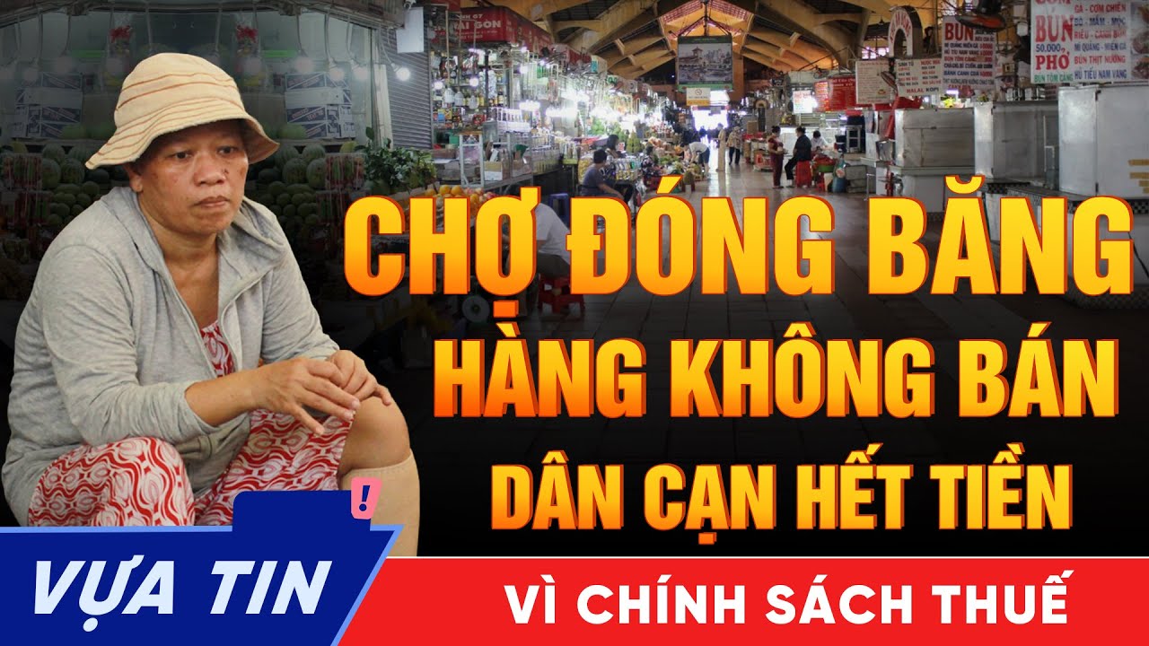 Tết Bính Ngọ 2026 Dân Cạn Tiền, Chợ  hết hàng Rơi Vào Cú “Đóng Băng” Chưa Từng Thấy
