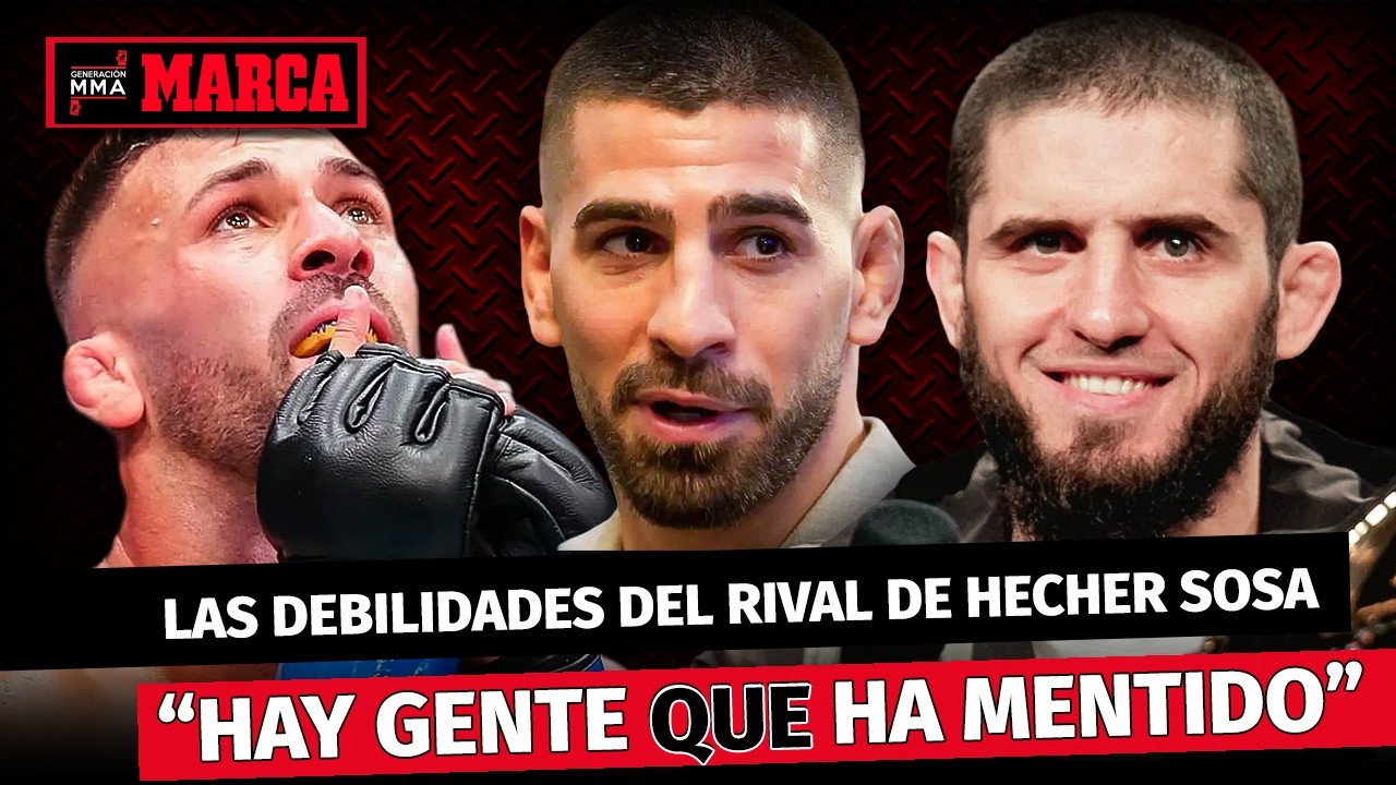 PREVIA HECHER SOSA vs LUAN LACERDA - IRATI PRAT DA LA CARA por el TOPURIA vs MAKHACHEV