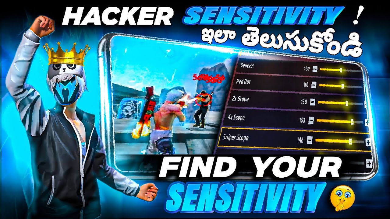 💯 HEADSHOT SENSITIVITY SETTINGS EXPLAINED IN TELUGU #Part2 | FREE FIRE TELUGU