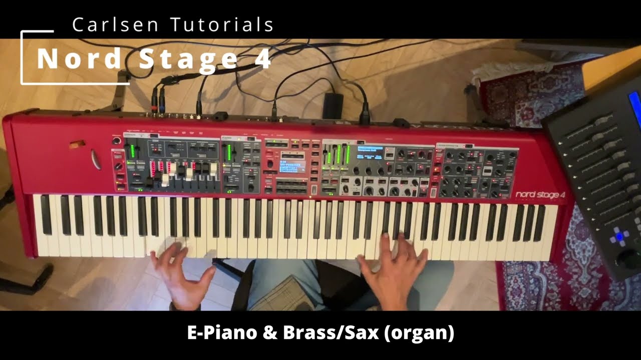 Realistic Brass Demo - Nord Stage 4