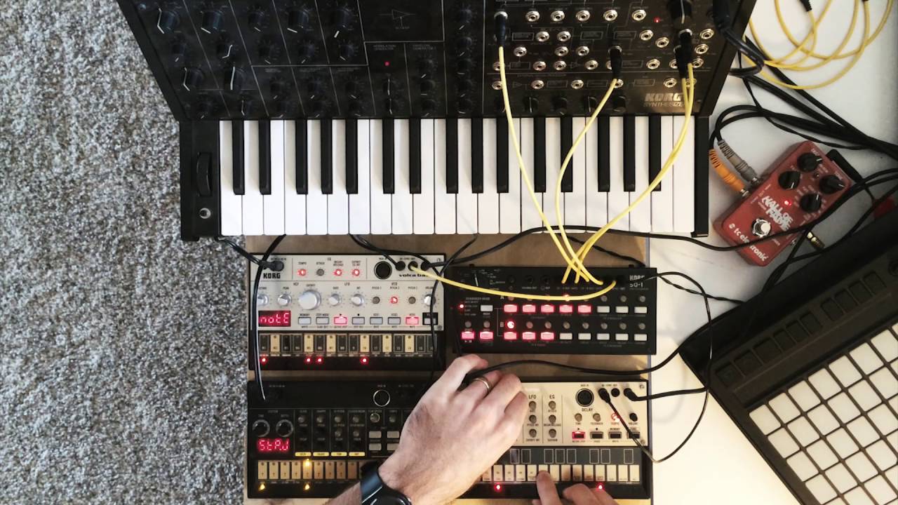 Analogue Love // Korg MS-20 • SQ-1 • Volca Beats/Bass/Keys