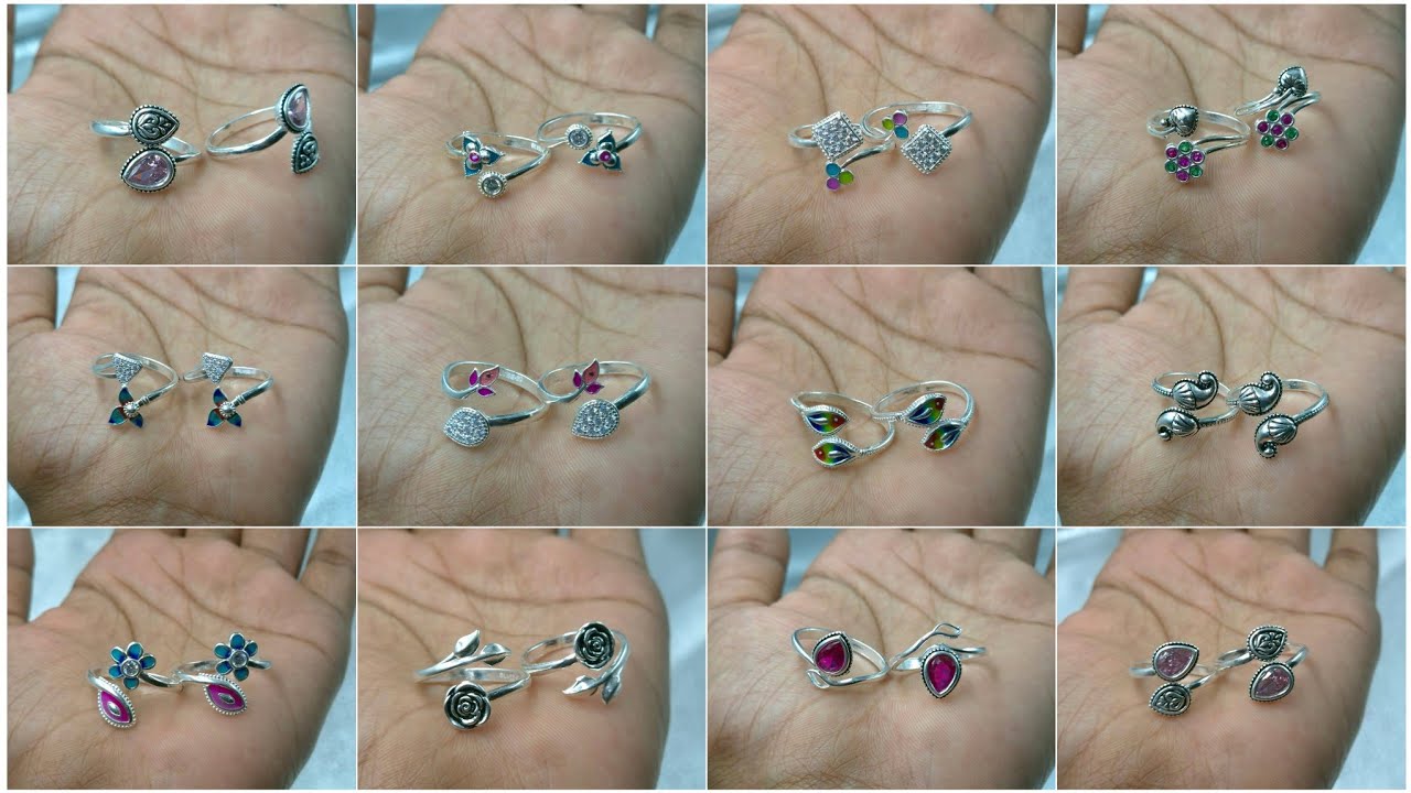 Simple Silver toe rings designs with price 2026| Silver bichiye designs with price