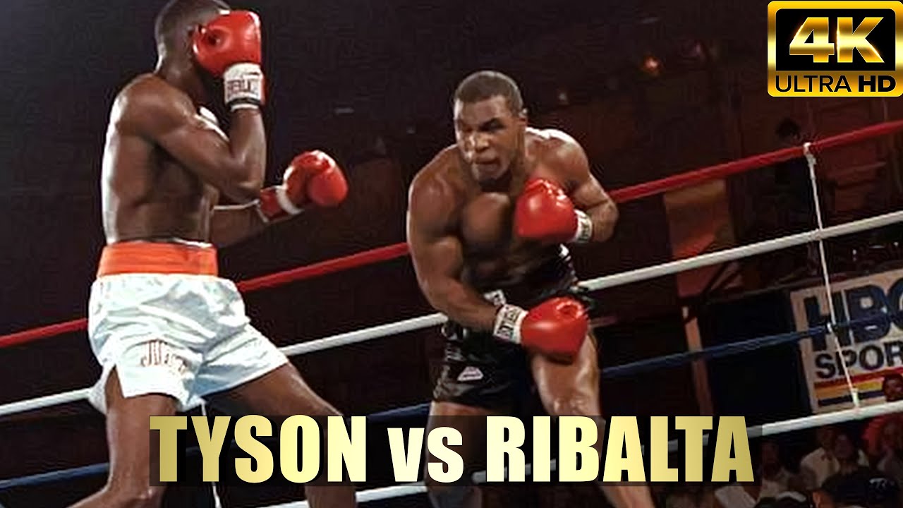 Mike Tyson vs José Ribalta | KNOCKOUT Boxing Highlights | 4K Ultra HD