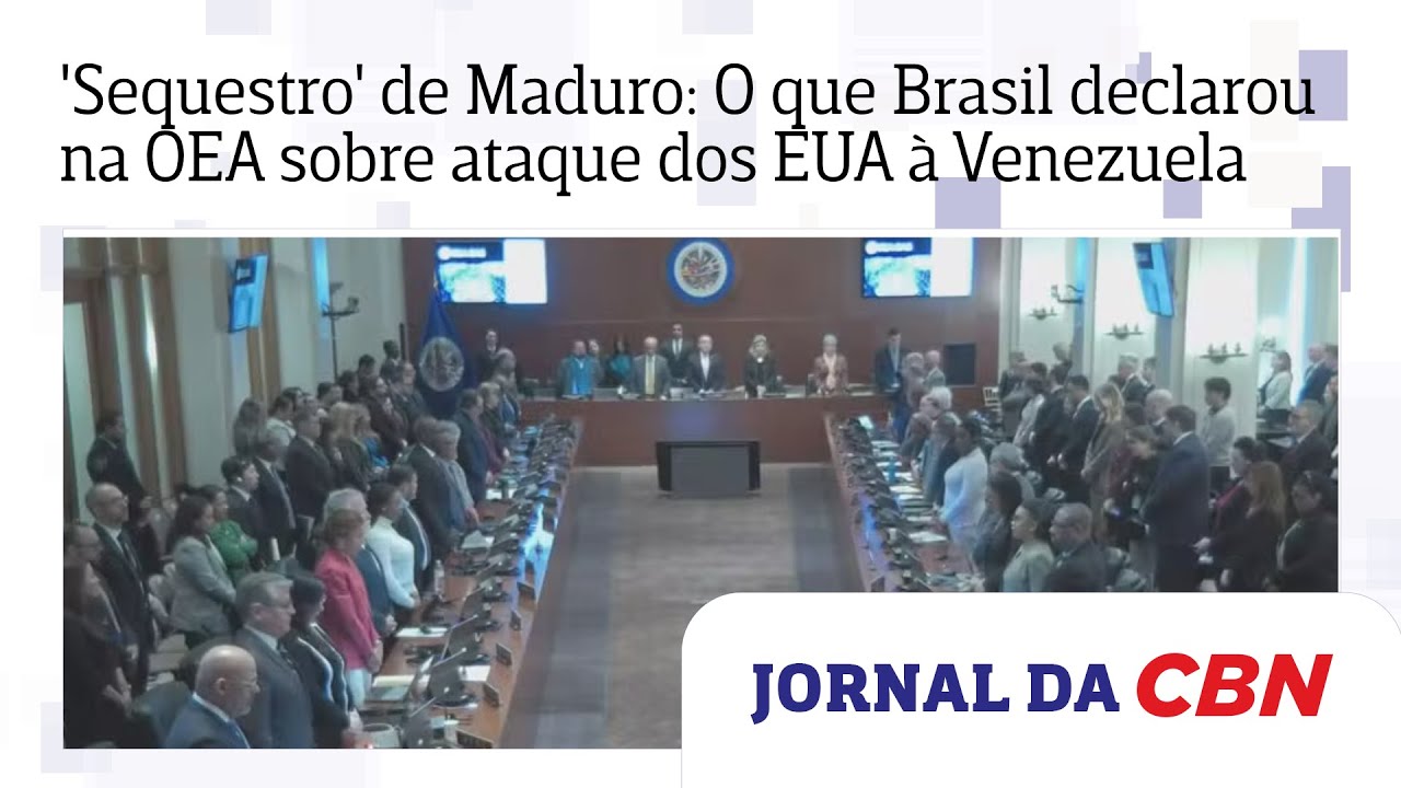 'Sequestro' de Maduro: O que Brasil declarou na OEA sobre ataque dos EUA contra Venezuela