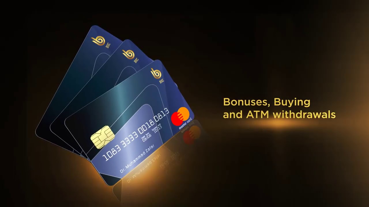 BitherCash Debit Card | BIC Master Card