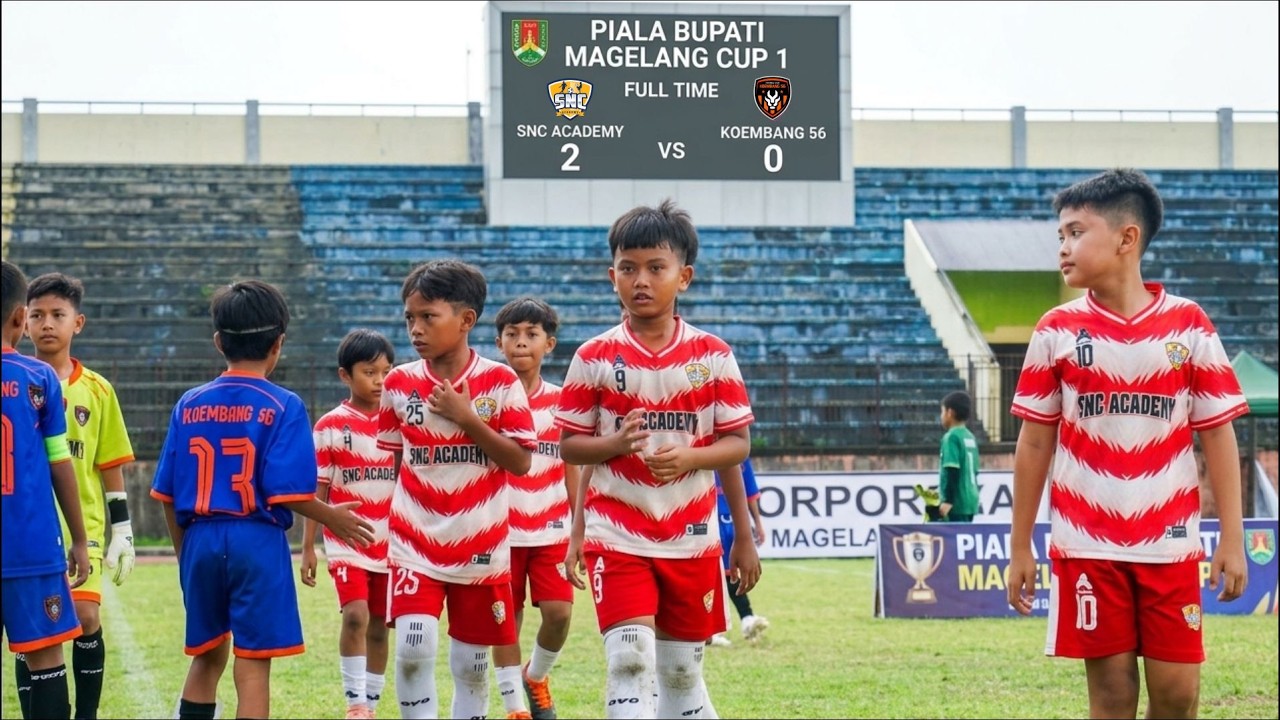 Babak 16 Besar Bupati Magelang CUP 1 KU 2015 SNC Academy vs Koembang 56 Bojonegoro