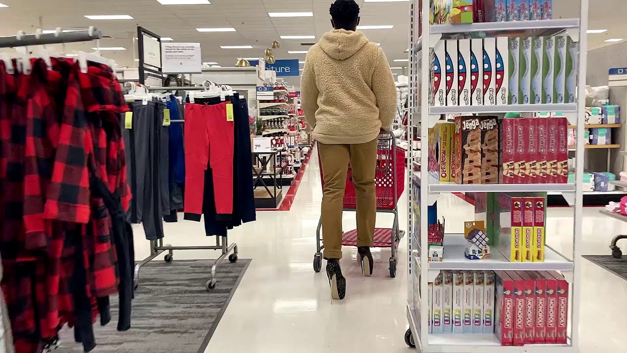Guy Walks In 9inch Heels AT TARGET! You Won't Believe What Happens Next...