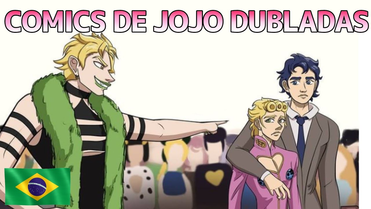 Quem é o pai do Giorno? - Comics de Jojo dubladas 🇧🇷