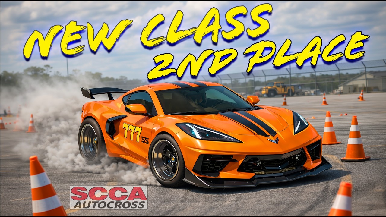 C8 Corvette Autocross Fastest Run POV | Five Flags Speedway SS Prepared Class