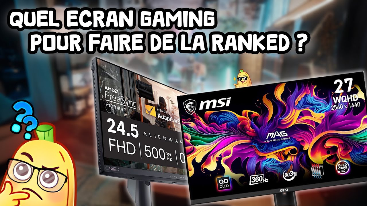 E-Sport : Quel écran pour du gaming en ranked/compétitif ? (Trié par budget)