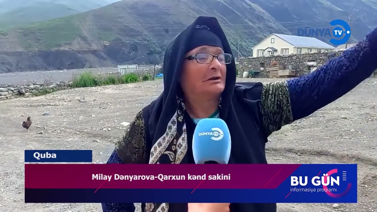 Leysan yağışları Qubanın Qarxun kəndində  fəsadlara yol a&ccedil;ıb