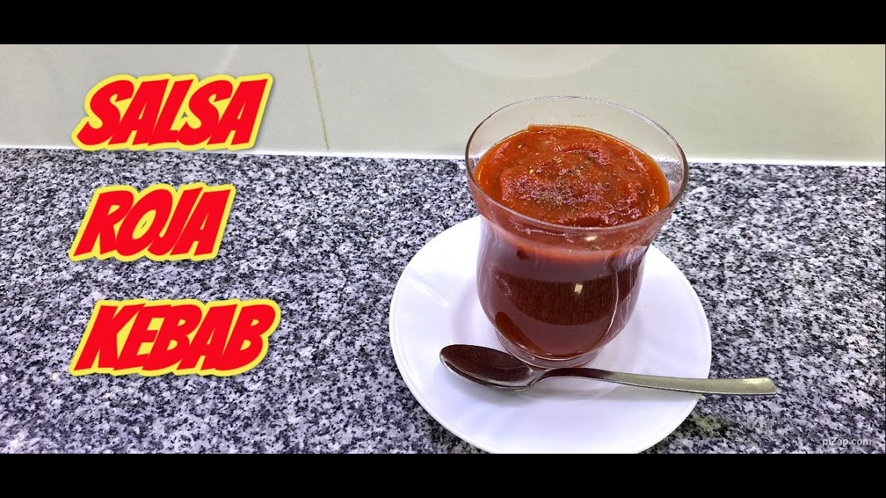 Salsa roja para Dürüm y Kebab