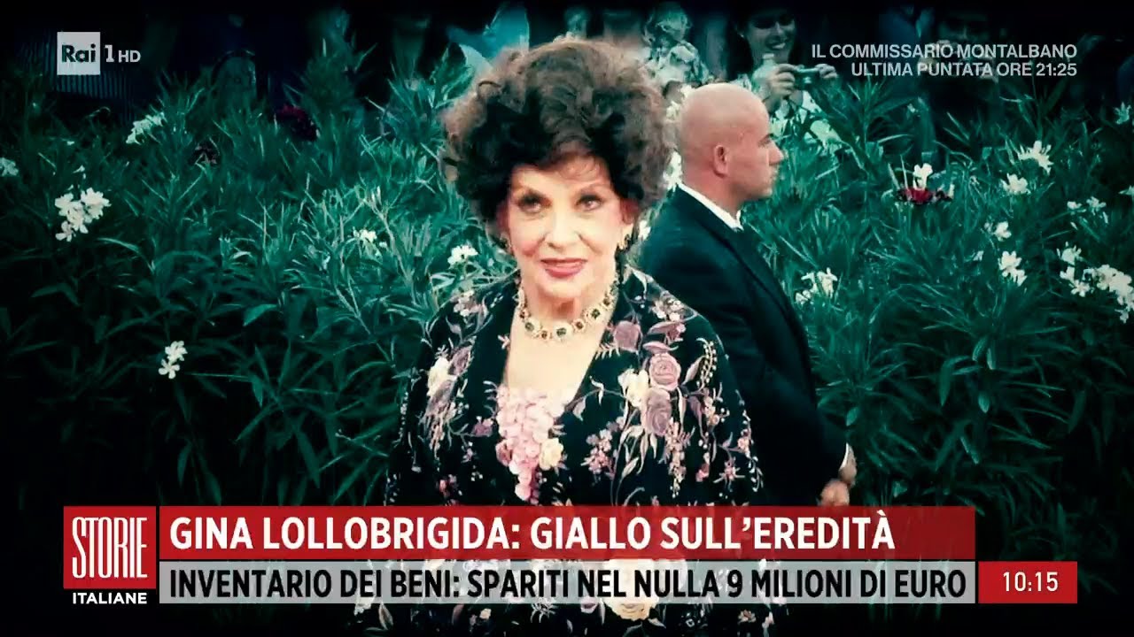 Gina Lollobrigida: giallo sull'eredità  - Storie Italiane 01/05/2023