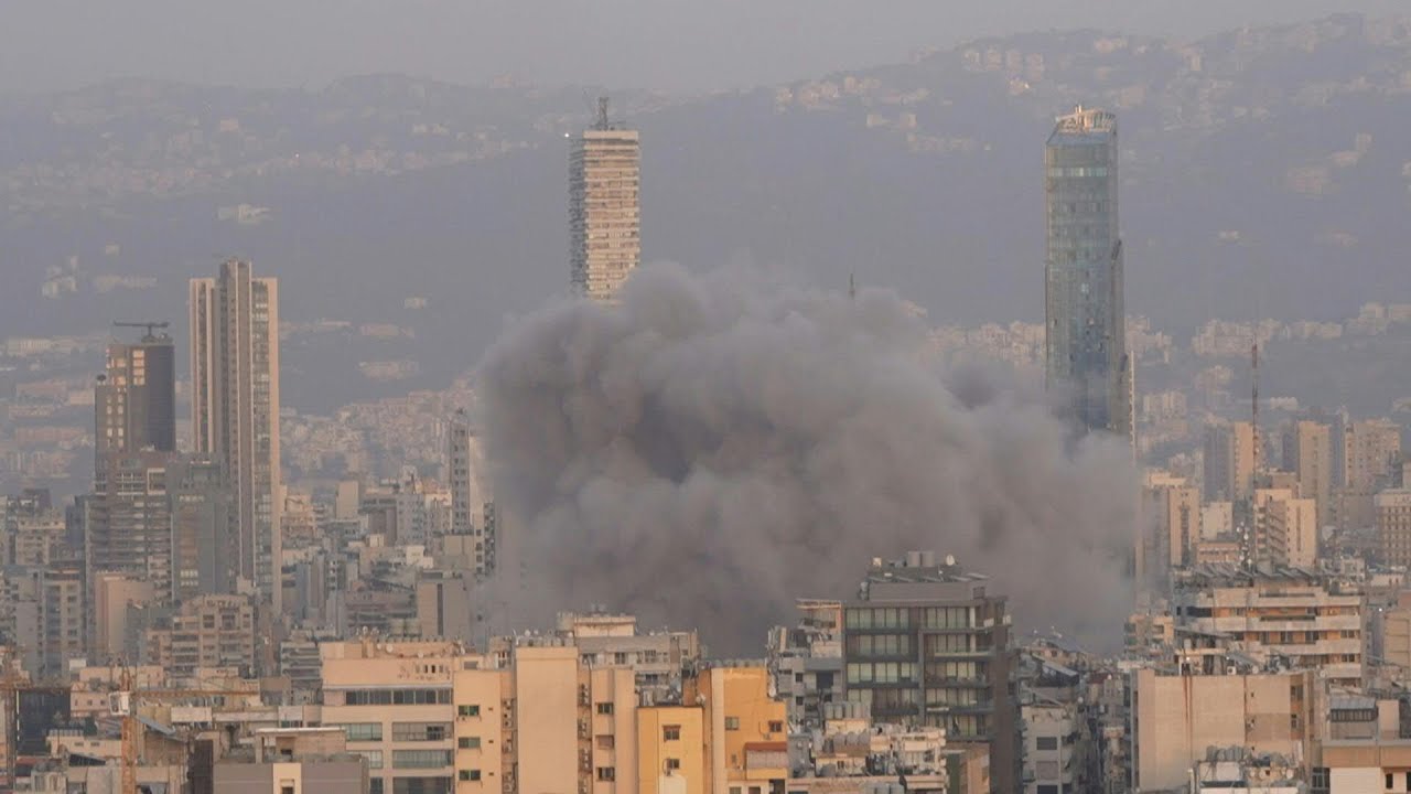 Strikes hit central Beirut building after Israeli warning | AFP