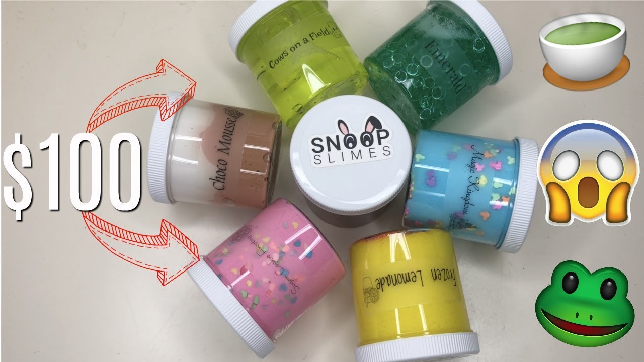 $100 BRUTALLY HONEST OVERRATED SLIME SHOP REVIEW?! *ft SnoopSlimes