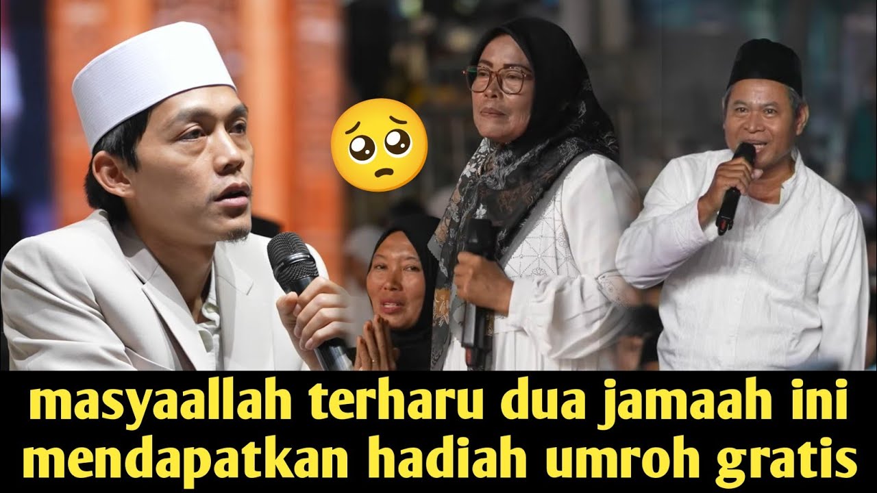 MASYAALLAH DUA JAMAAH INI MENDAPATKAN HADIAH UMROH GRATIS‼️