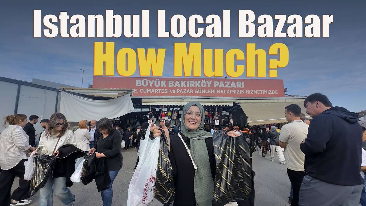 CHEAPEST LOCAL BAZAR EXPERIENCE 🇹🇷 | 1000 TL BUDGET FOR SHOPPING 🛍️ 