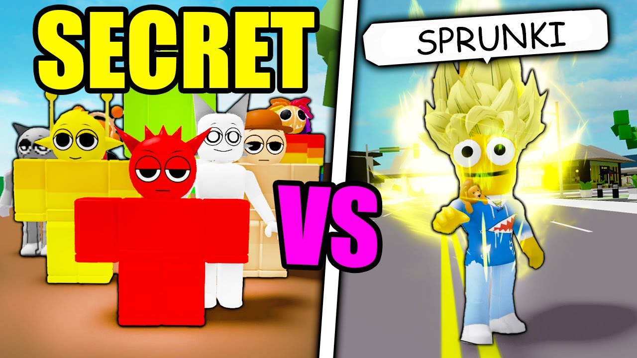 ODA TEAM JAUNE VS SPRUNKI TEAM 999999 ! - BROOKHAVEN RP ROBLOX