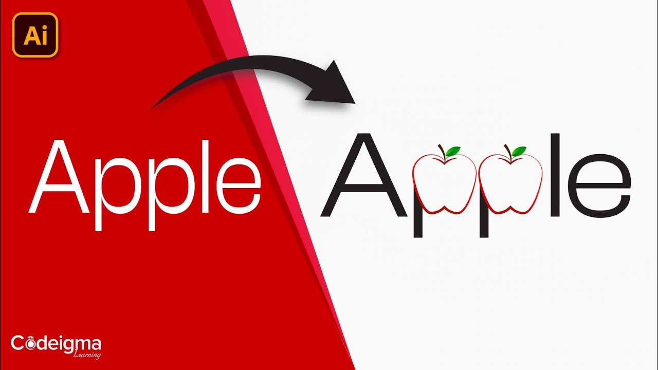 How To Create Modern Wordmark Logo | Design 1 | Adobe Illustrator CC | Codeigma Learning