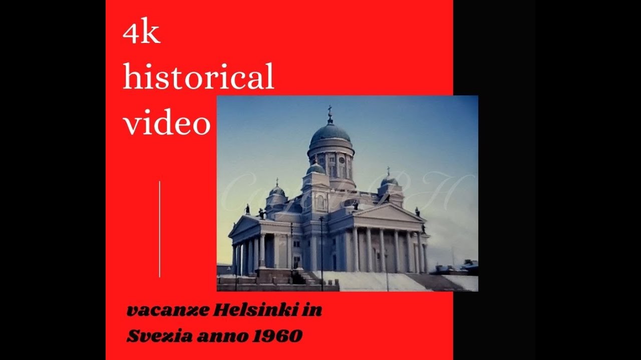vacanze Helisnki in Svezia anno 1960