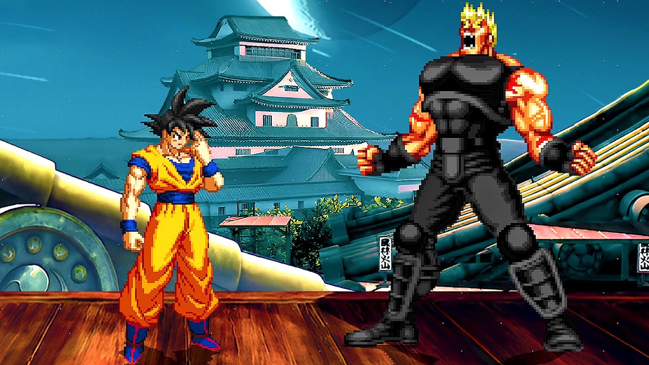Goku Vs. Zeus (SNK) - World Heroes 2 Final Boss