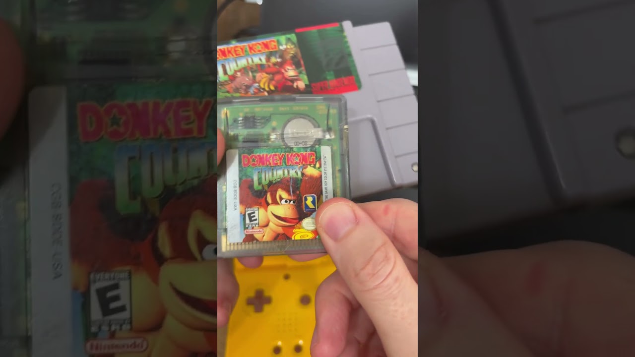 Donkey Kong Country на Game Boy Color
