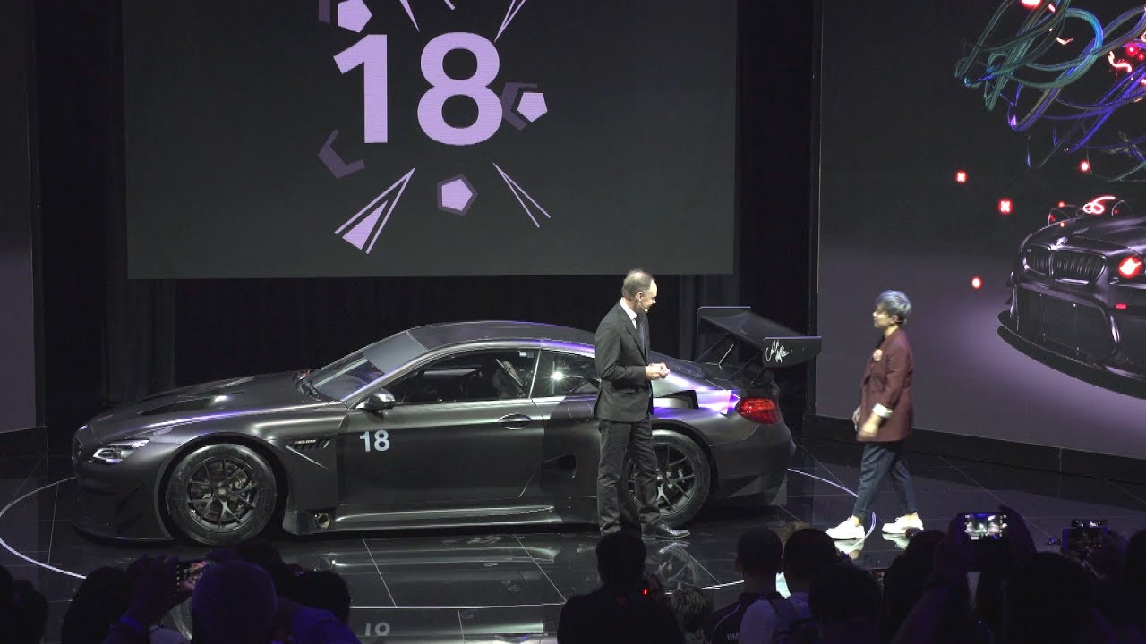 BMW Art Car #18 by Cao Fei World Premiere in Beijing