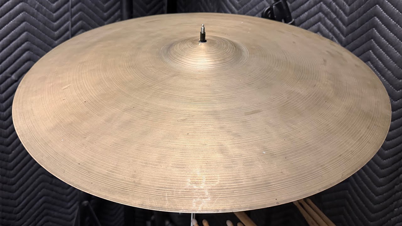 K. Zildjian Istanbul 22” Old Stamp IIIa Ride Cymbal 2160g - Not For Sale