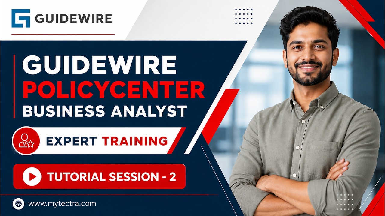 Демонстрация Guidewire PolicyCenter для бизнес-аналитика (BA) | Учебный курс по PolicyCenter для ...