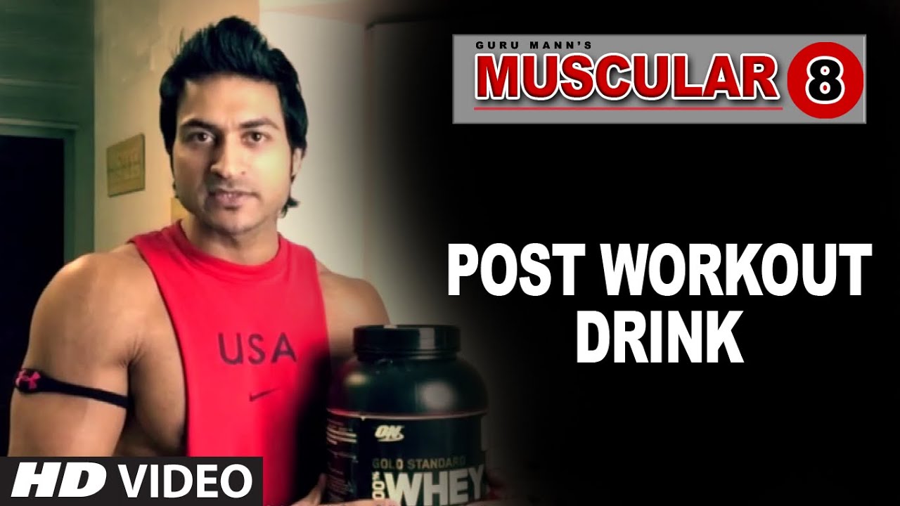Meal: POST WORKOUT DRINK | Muscular 8 by Guru Mann