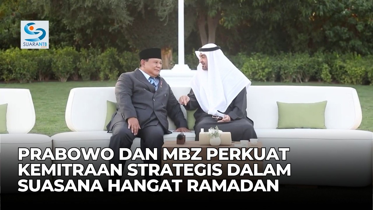 Prabowo dan MBZ Perkuat Kemitraan Strategis dalam Suasana Hangat Ramadan di Qasr Al Bahr