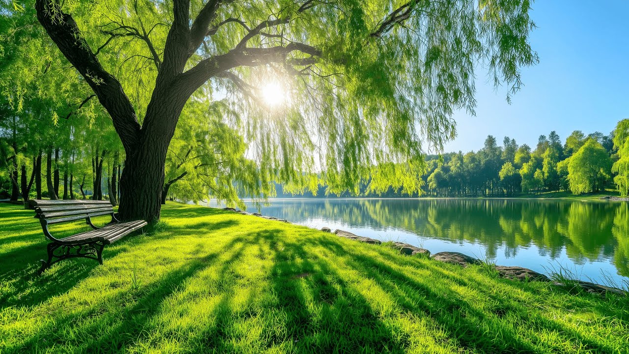 Beautiful relaxing music 🌿 A cozy, healing space to let go of worries and anxiety