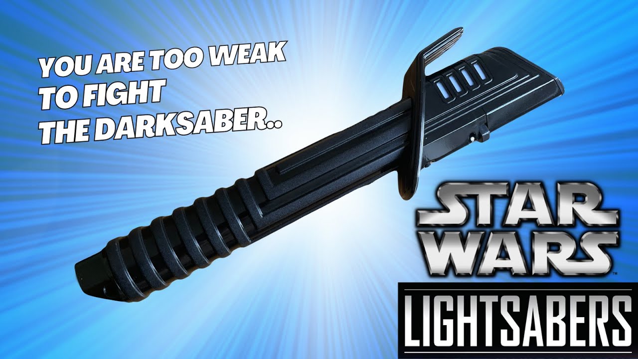 The Darksaber Legacy Lightsaber from Galaxy's Edge - Review
