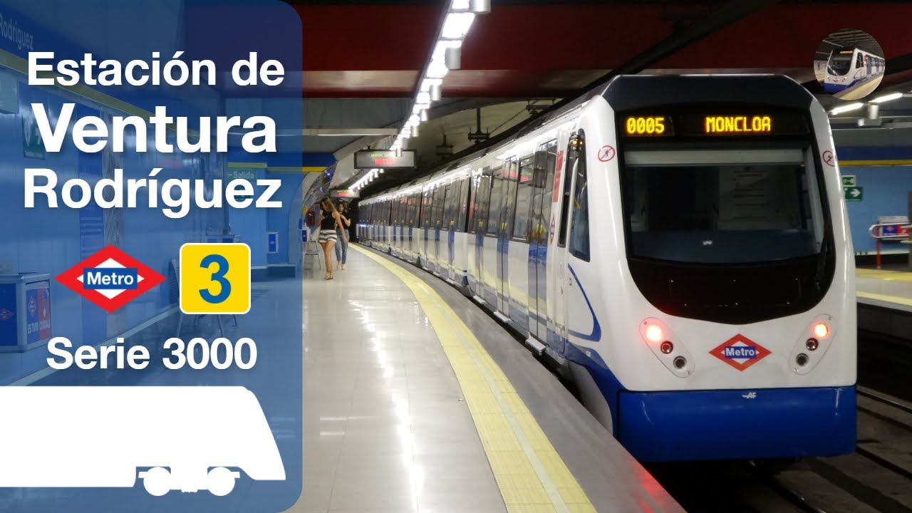 Circulaciones por la estación de Ventura Rodríguez | Metro de Madrid