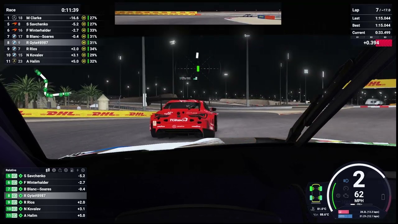 Le Mans Ultimate - Bahrain Daily Race - BMW M4 LMGT3