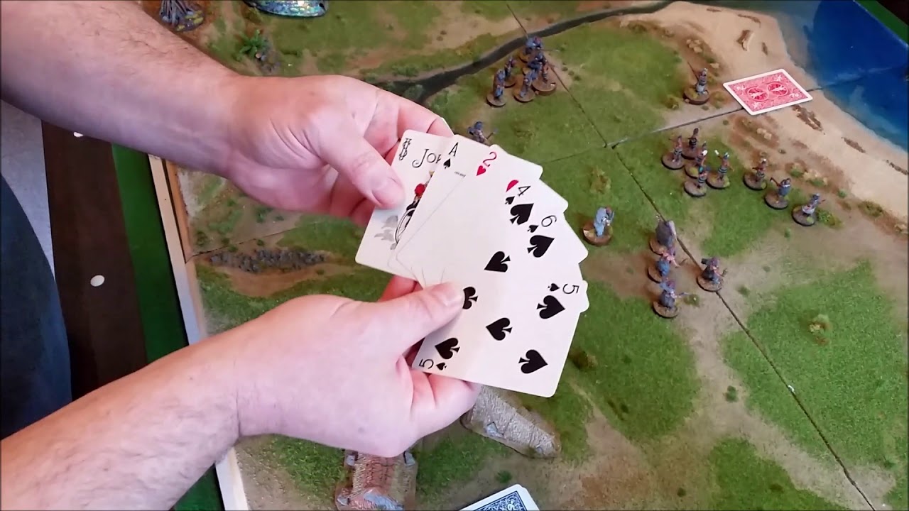 TRIBAL the skirmish combat game: one turn play-thru