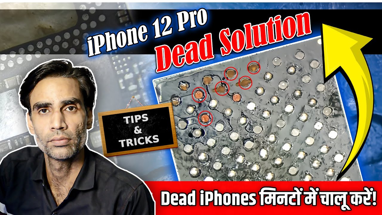 Dead iPhone 12 Pro – Easy Fix #iphonerepair #akinfo #mobilerepairingcourse