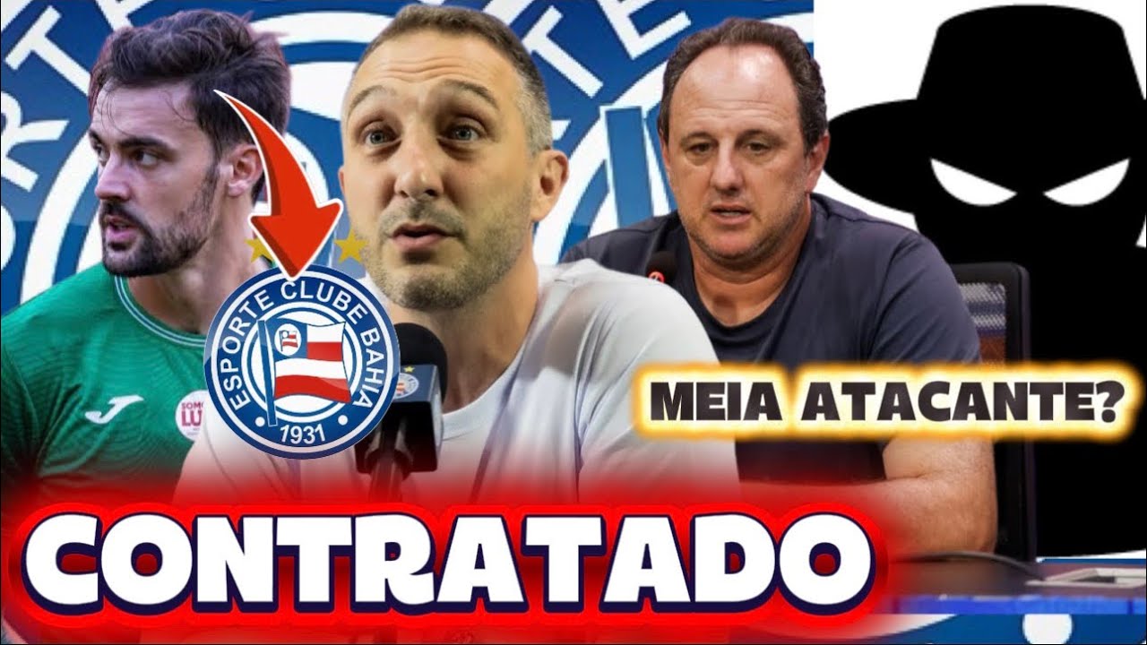 💣🔥😱BAHIA SURPREENDE E CONTRATA JOGADOR;🔥MEIA ATACANTE E ZAGUEIRO;🚨ADVERSÁRIO DO BAHIA VEM COM TUDO