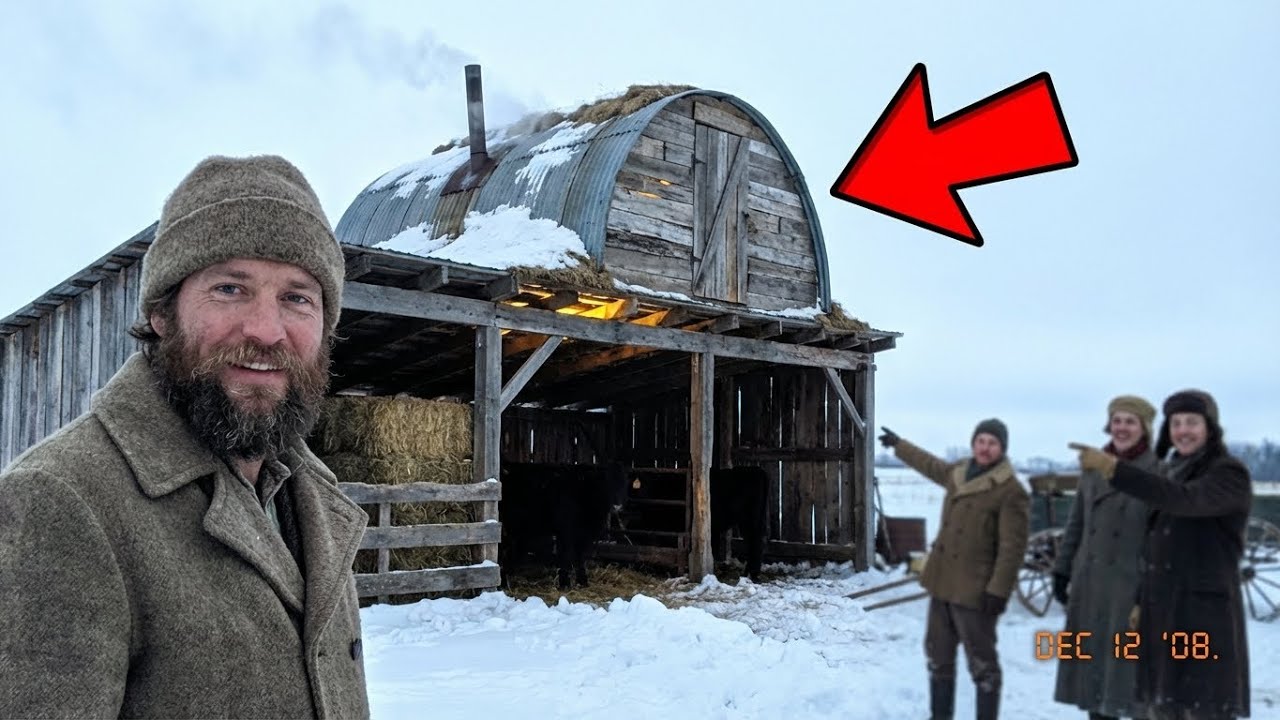 Neighbors Laughed When He Built a Tiny Quonset Home Over His Barn — But Made Him Warmer All Winter