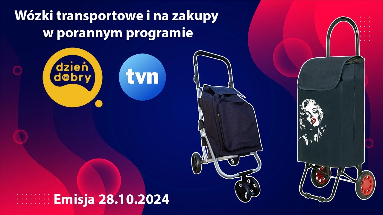 Wózki na zakupy torby na kółkach Dzień dobry TVN