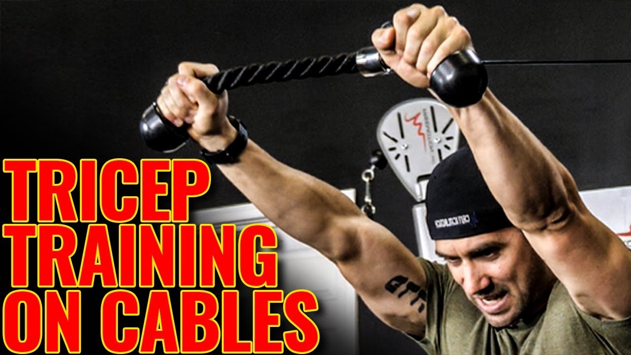 5 BEST TRICEP Exercises on a Cable Cross Machine 💪 BIGGER, Stronger Triceps