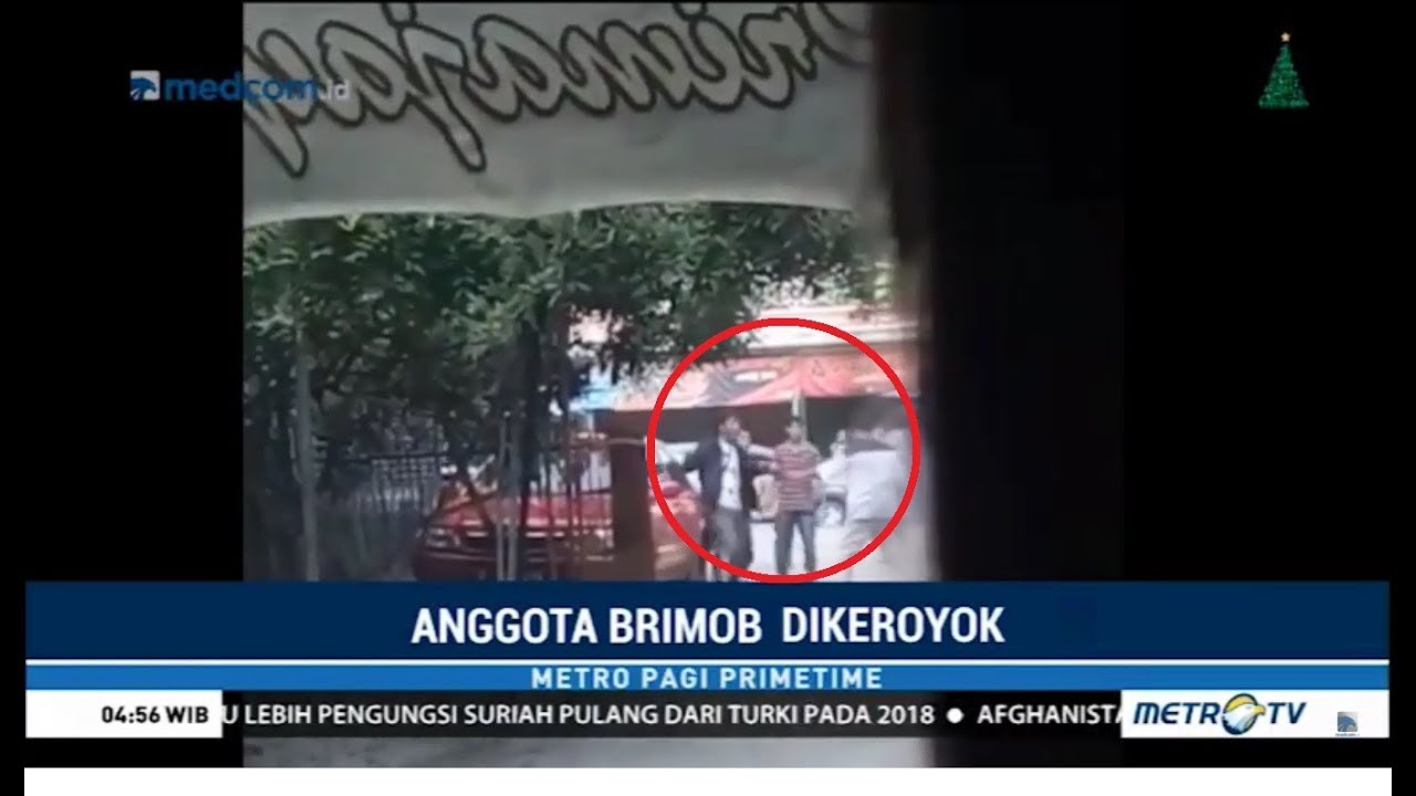 Seorang Anggota Brimob Dihabisi