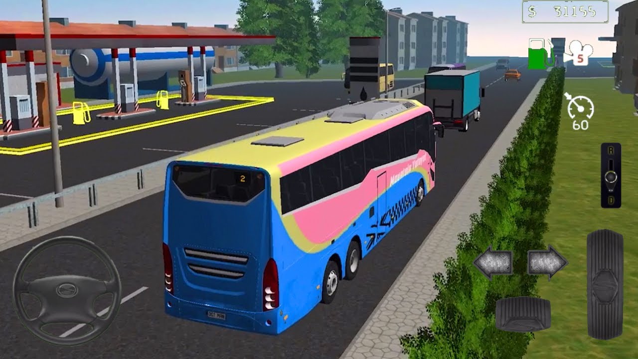 Coach Bus Volly 9 Driving ! Public Transport Simulator - Coach #53 | Bus Wheels Games Android