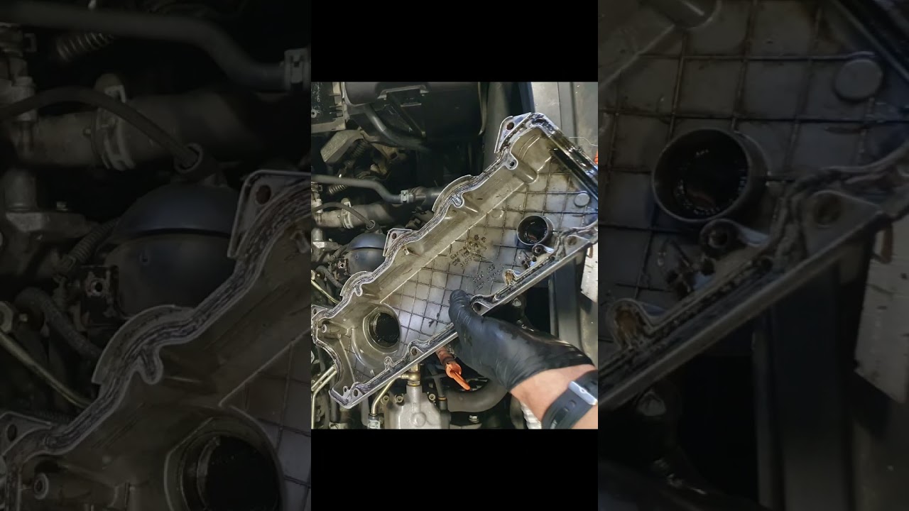 Wymiana uszczelki pokrywy zawor&oacute;w Golf Bora Leon 1.9 Tdi 90KM / Replacing the valve cover gasket