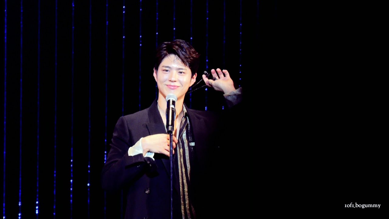 190521 박보검 Bloomin' 발매 토크 이벤트 - 도쿄 3부 ♬ 輝く未来 (빛나는 미래)