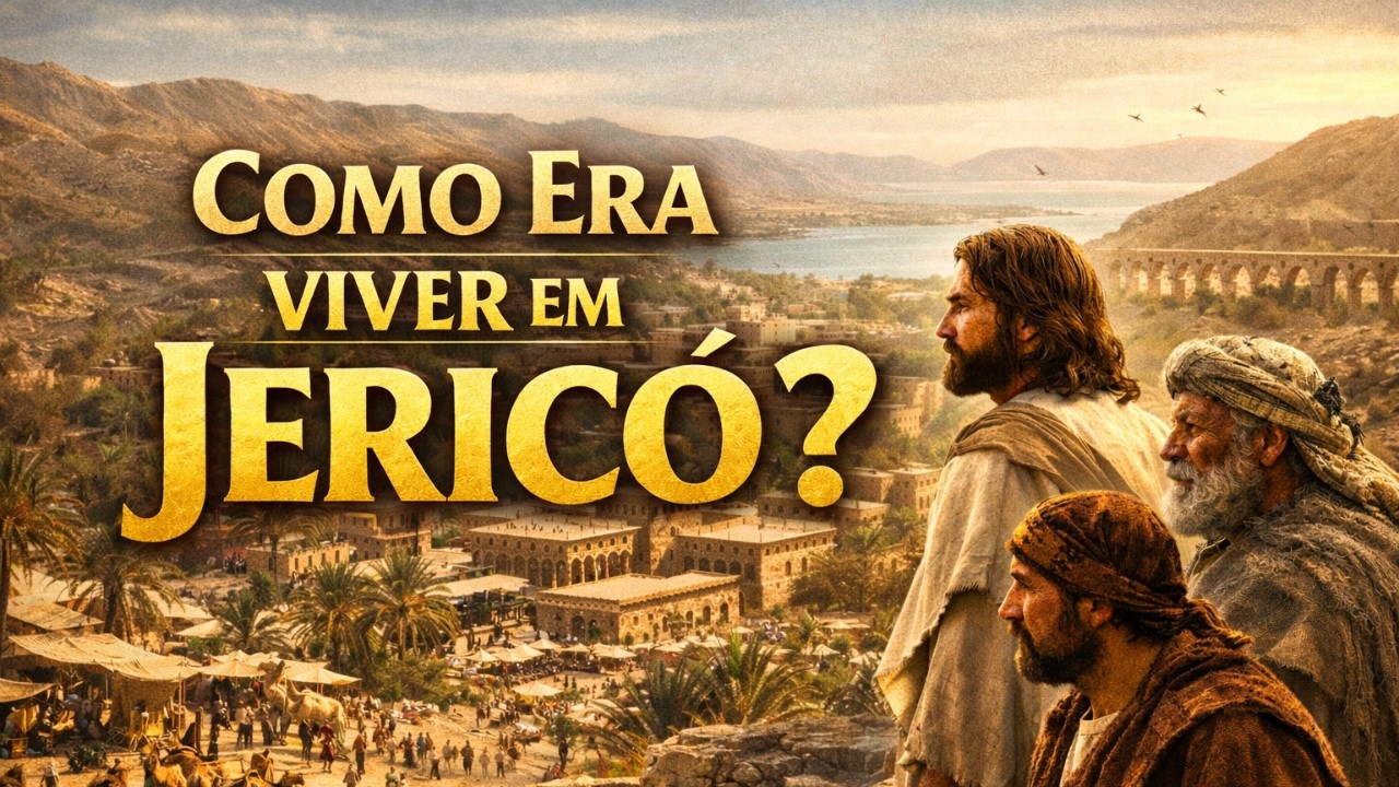 COMO ERA VIVER EM JERICÓ nos TEMPOS DE JESUS | A CIDADE MAIS BAIXA DO MUNDO na BÍBLIA